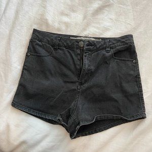 Brandy Melville Black high waisted Pin up Shorts